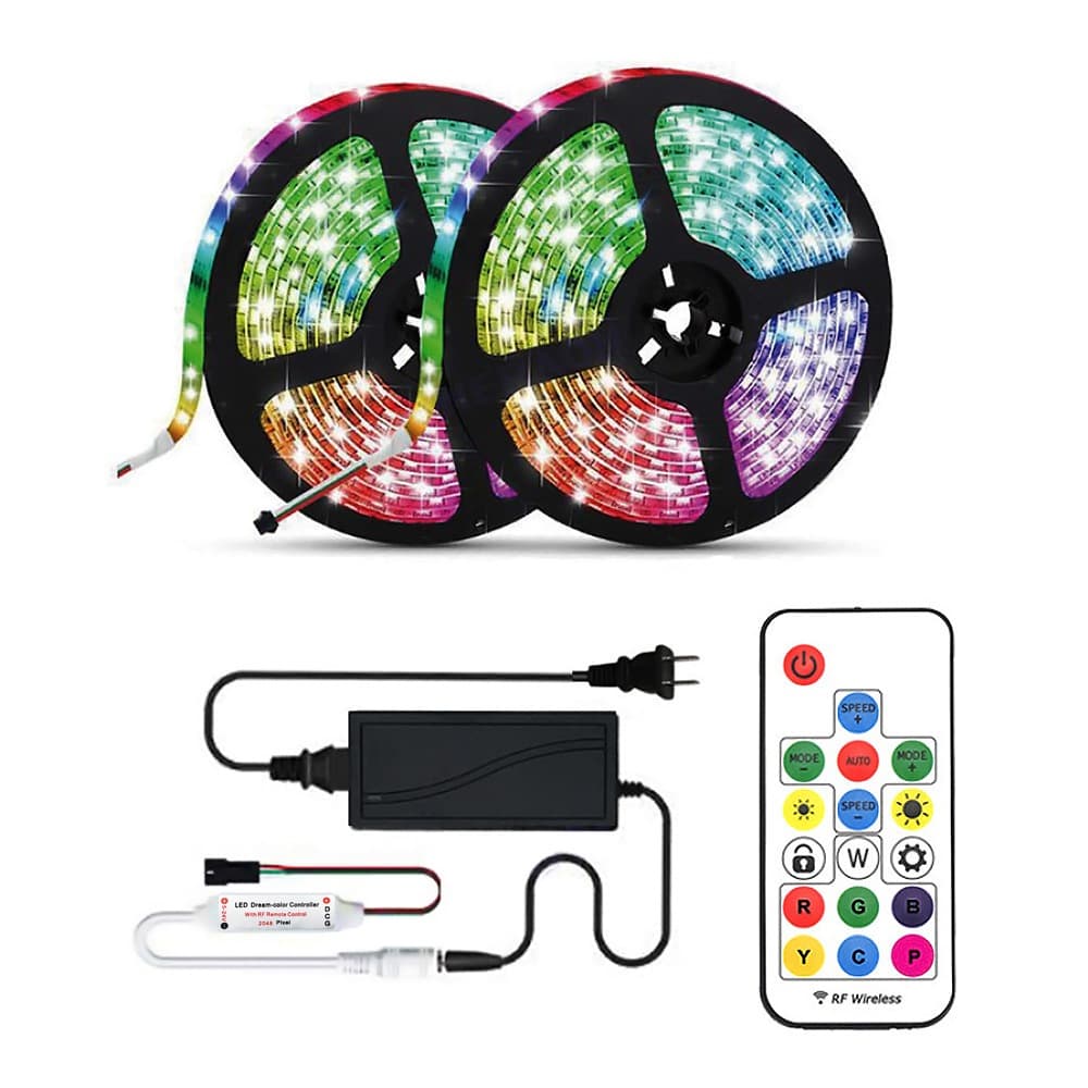 Controller Remote LED Strip RGB Pixel WS2811 WS2812B 366 Mode DC 5-24V 9