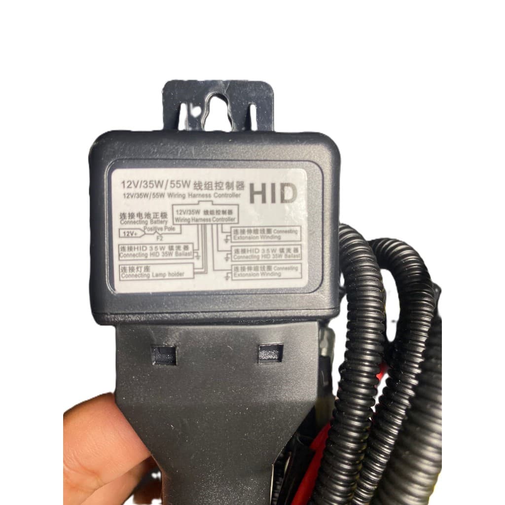 Relay Set Lampu BiLED H4 12V/24V 2 Lampu untuk Motor & Mobil 3