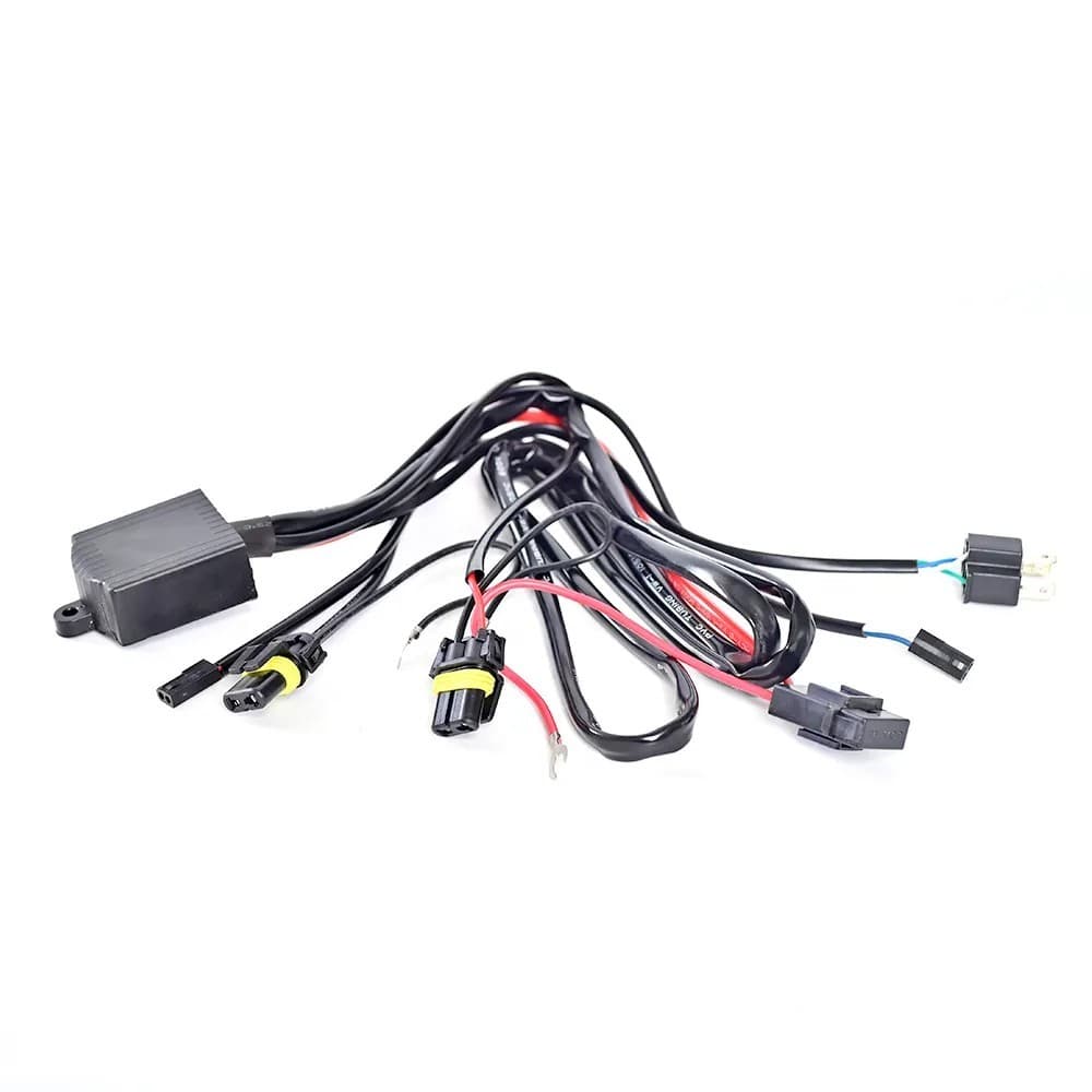Kabel Relay Set 24V ke 12V H4 untuk Truk, BiLED & HID 2 Lampu 5