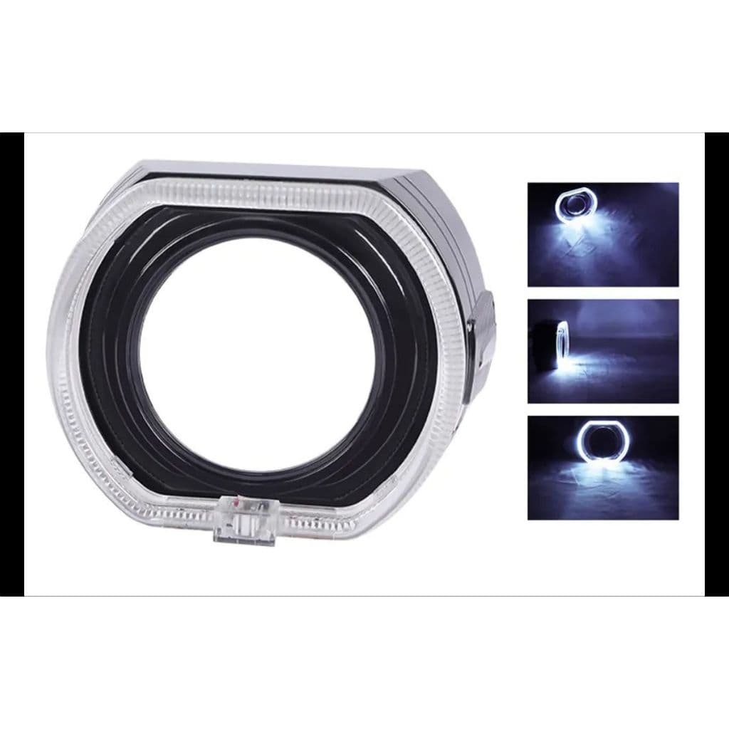 Shroud BMW Full Angel Eyes Crystal Premium 2,5 Inch Universal (Per Pcs) 6