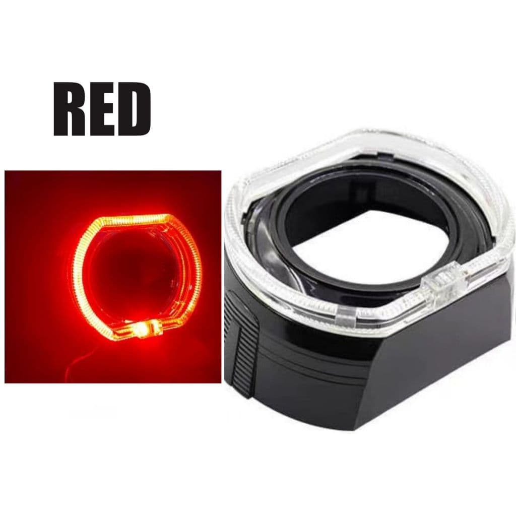Shroud BMW Full Angel Eyes Crystal Premium 2,5 Inch Universal (Per Pcs) 9