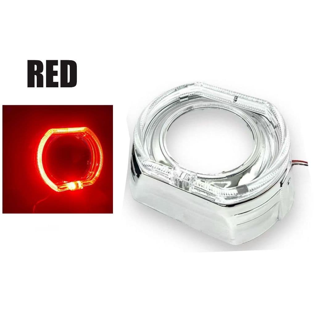 Shroud BMW Full Angel Eyes Crystal 3 Inch untuk Projector BiLED & HID (Per Pcs) 12
