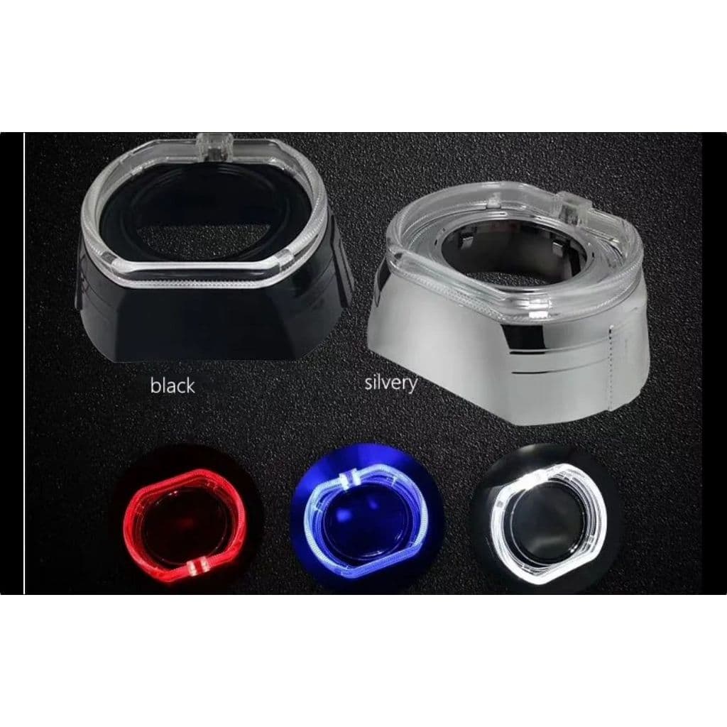 Shroud BMW Full Angel Eyes Crystal Premium 2,5 Inch Universal (Per Pcs) 2