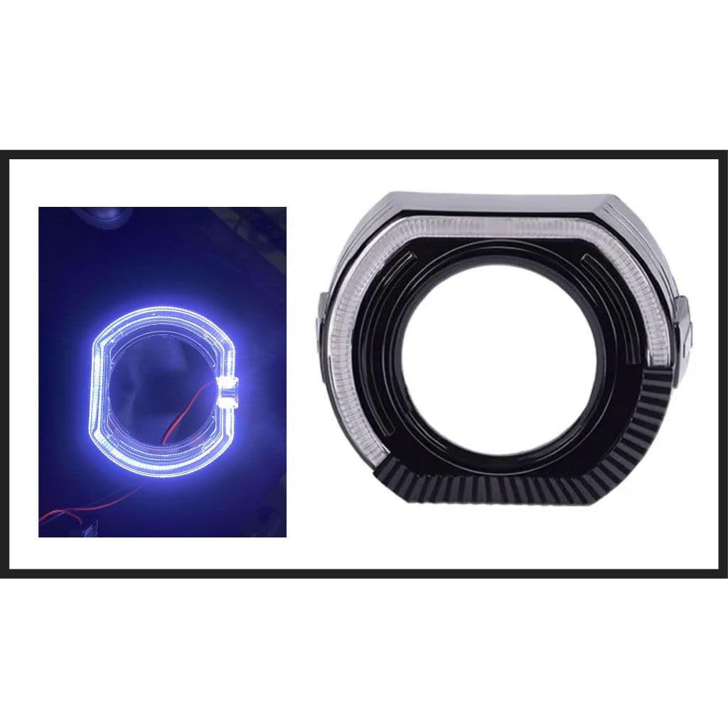 Shroud BMW Sport 3 Inch Angel Eyes untuk BiLED (1 Set Kanan Kiri)