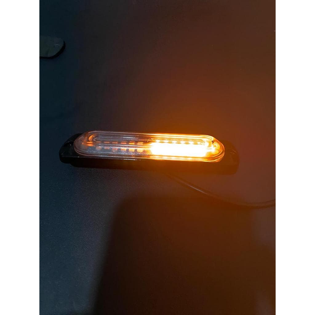 Lampu Kedip Darurat 4 LED 12-24V Multi Mode Strobo untuk Truk & Mobil Box 3