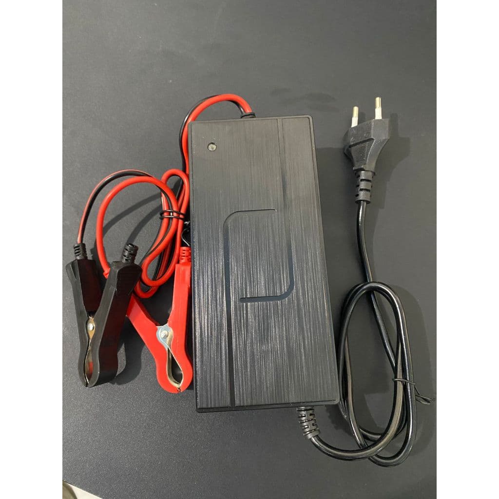 Charger Baterai LiFePO4 12V 14,6V 5A / 10A dengan Kipas & Auto Cut Off