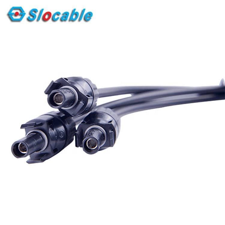 Konektor MC4 Slocable Panel Surya 1000V IP68 1 Pasang Male Female 6
