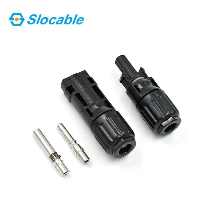 Konektor MC4 Slocable Panel Surya 1000V IP68 1 Pasang Male Female 8