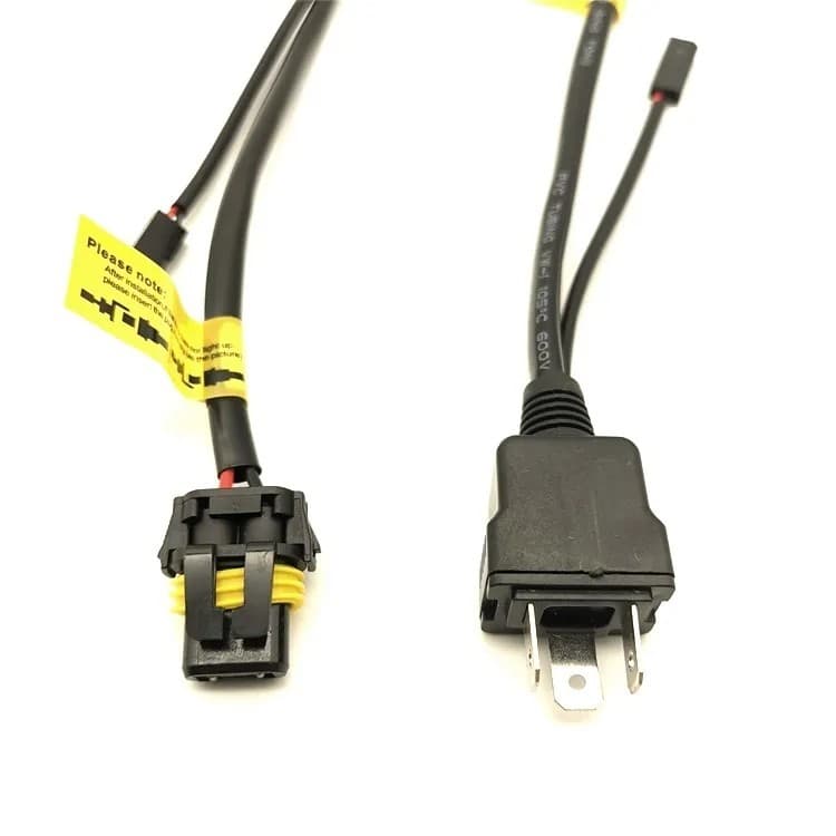 Kabel Relay H4 Direct BiLED PNP 1 Cabang 12V Plug and Play Premium 2