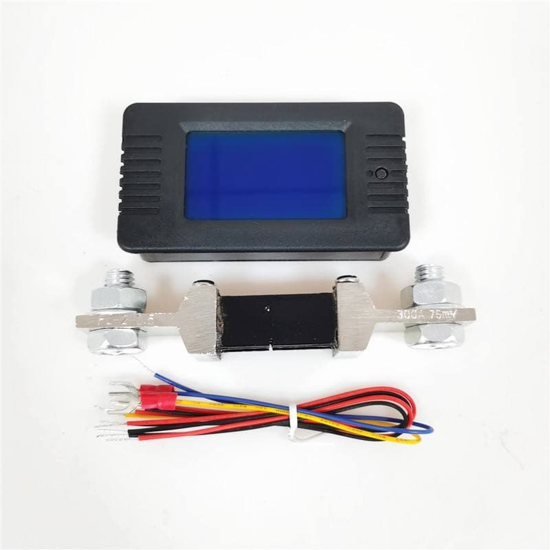 PZEM-015 Battery Tester DC 0-200V Volt Ampere Watt Meter + Shunt 50A-300A 5