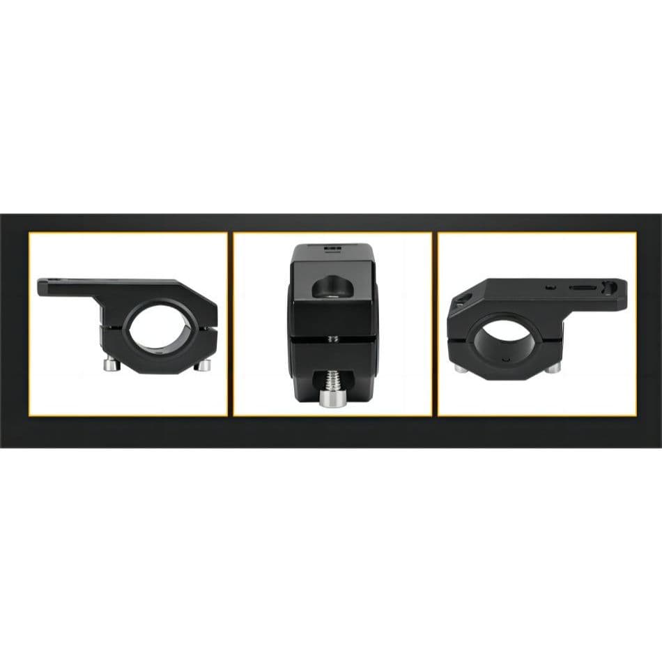 Bracket Lampu Tembak Stang Motor CNC Universal Diameter 28-31 mm 6