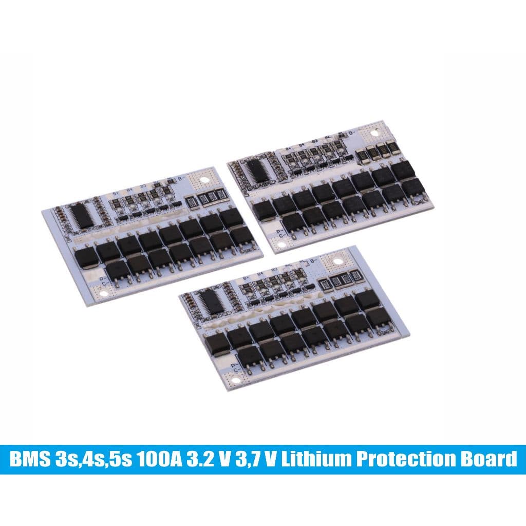 BMS 3S 4S 5S 100A LiFePO4 3,2V Balance Battery Protection Board 3