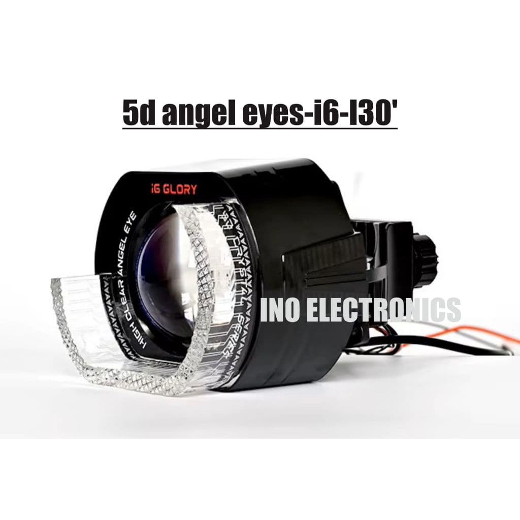 Shroud 5D RGB Crystal i6-L3.0 DRL + Sein 3 Inch Kontrol Aplikasi 5