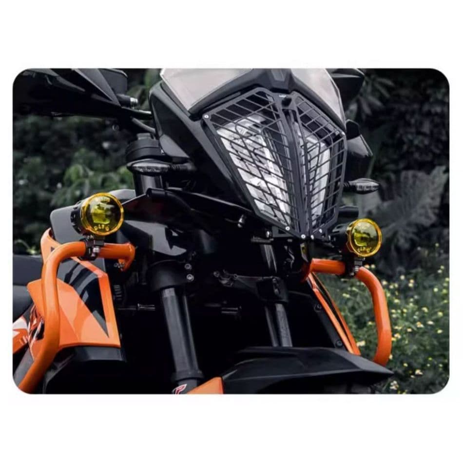Bracket Lampu Tembak Stang Motor CNC Universal Diameter 28-31 mm 7
