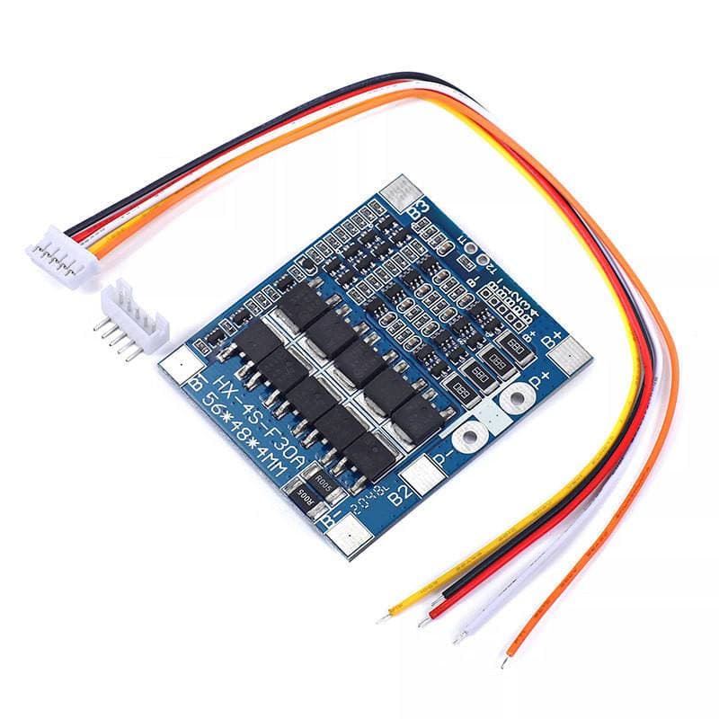 BMS 3S 4S 30A 40A 60A 100A Balance untuk Baterai 18650 Li-ion & LiFePO4 9