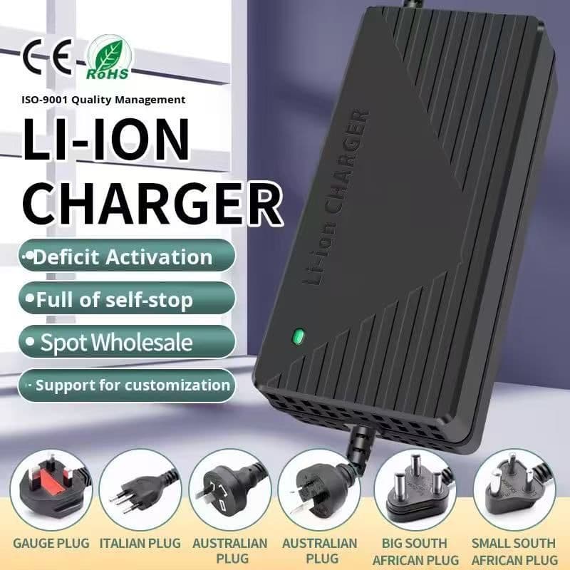 Charger Baterai LiFePO4 48V 58,4V 3A / 5A untuk Sepeda & Motor Listrik 11