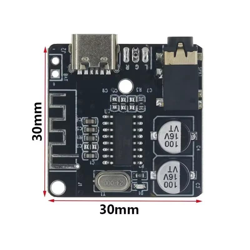 Modul Bluetooth 5.0 Audio Receiver VHM-314 Stereo Micro USB / Type-C 11