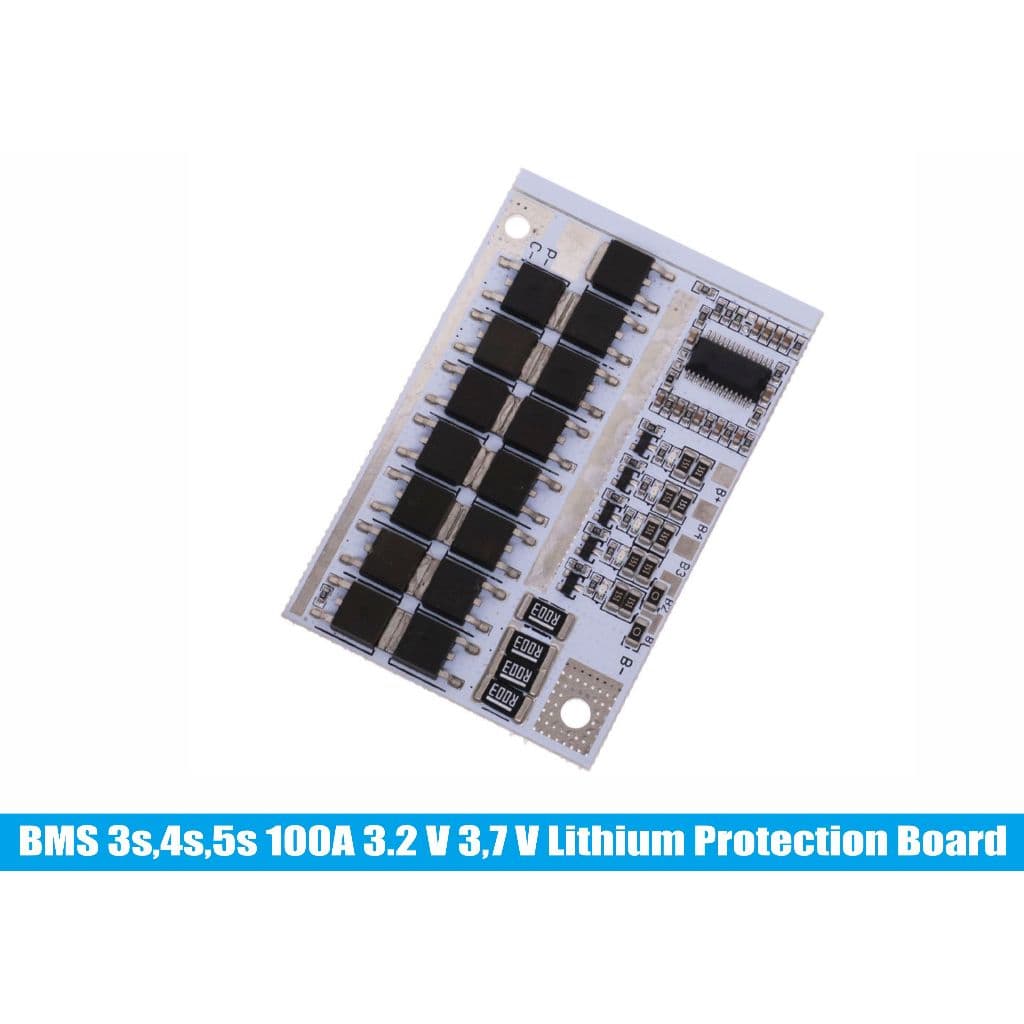 BMS 3S 4S 5S 100A LiFePO4 3,2V Balance Battery Protection Board 5