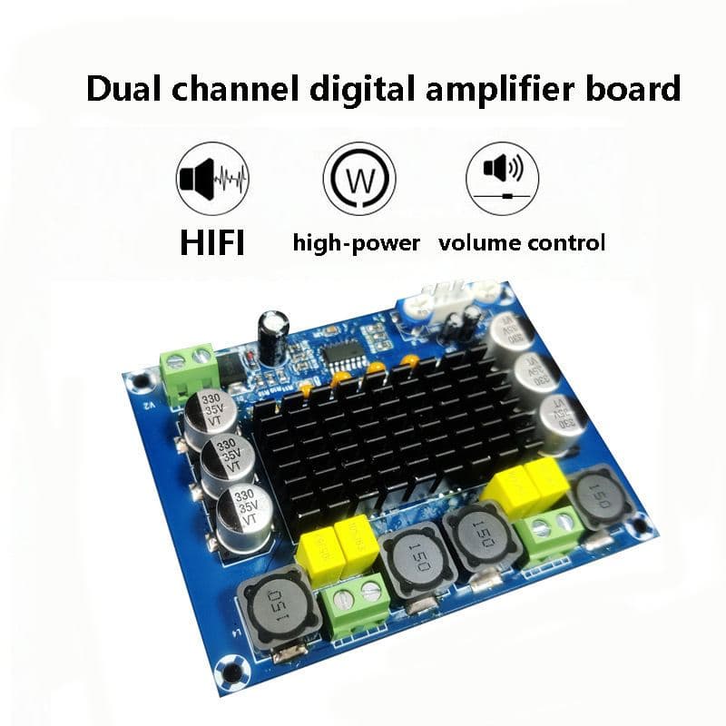 Amplifier Stereo XH-M543 2x120W TPA3116D2 Class D Chip Original 7