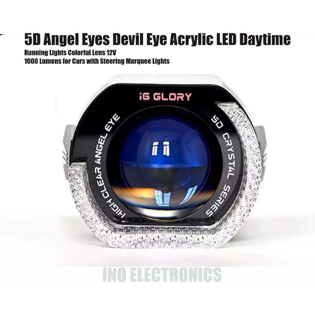 Shroud 5D RGB Crystal i6-L3.0 DRL + Sein 3 Inch Kontrol Aplikasi 3
