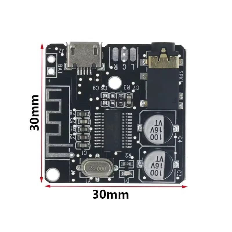Modul Bluetooth 5.0 Audio Receiver VHM-314 Stereo Micro USB / Type-C 7