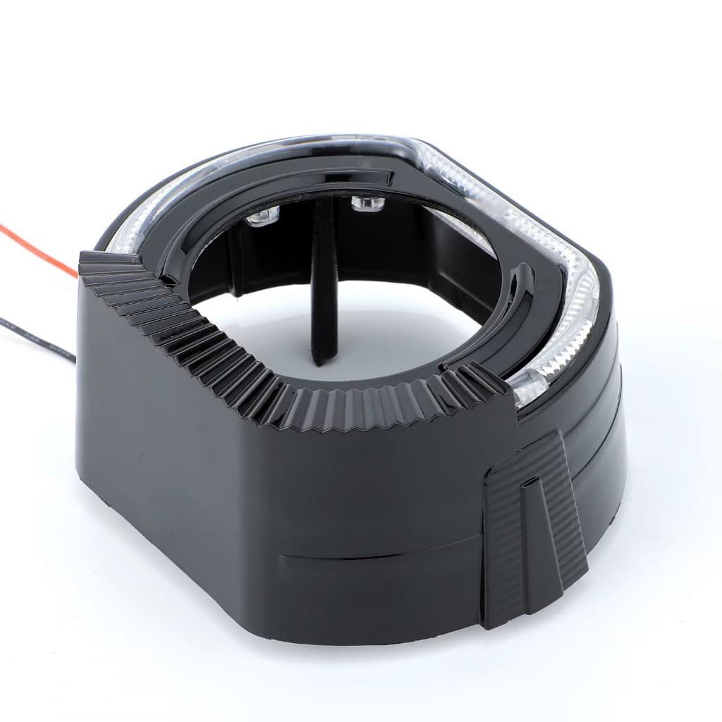 Shroud BMW Sport 2,5 Inch Angel Eyes untuk BiLED (1 Pasang) 4