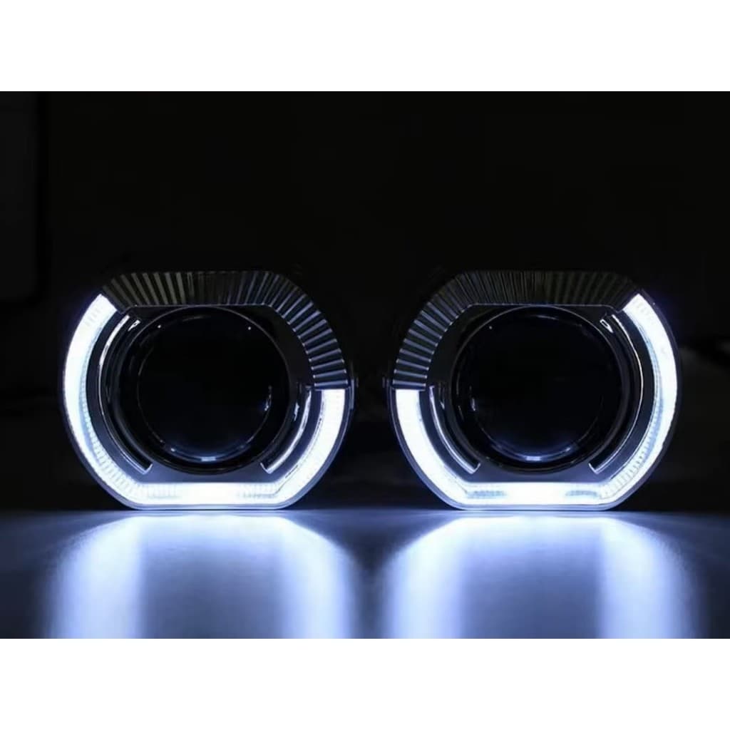 Shroud BMW Sport 3 Inch Angel Eyes untuk BiLED (1 Set Kanan Kiri) 3