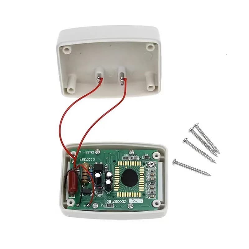 Voltmeter Digital AC DM55-1 Colok Stop Kontak 80-300V Tester Tegangan PLN 7