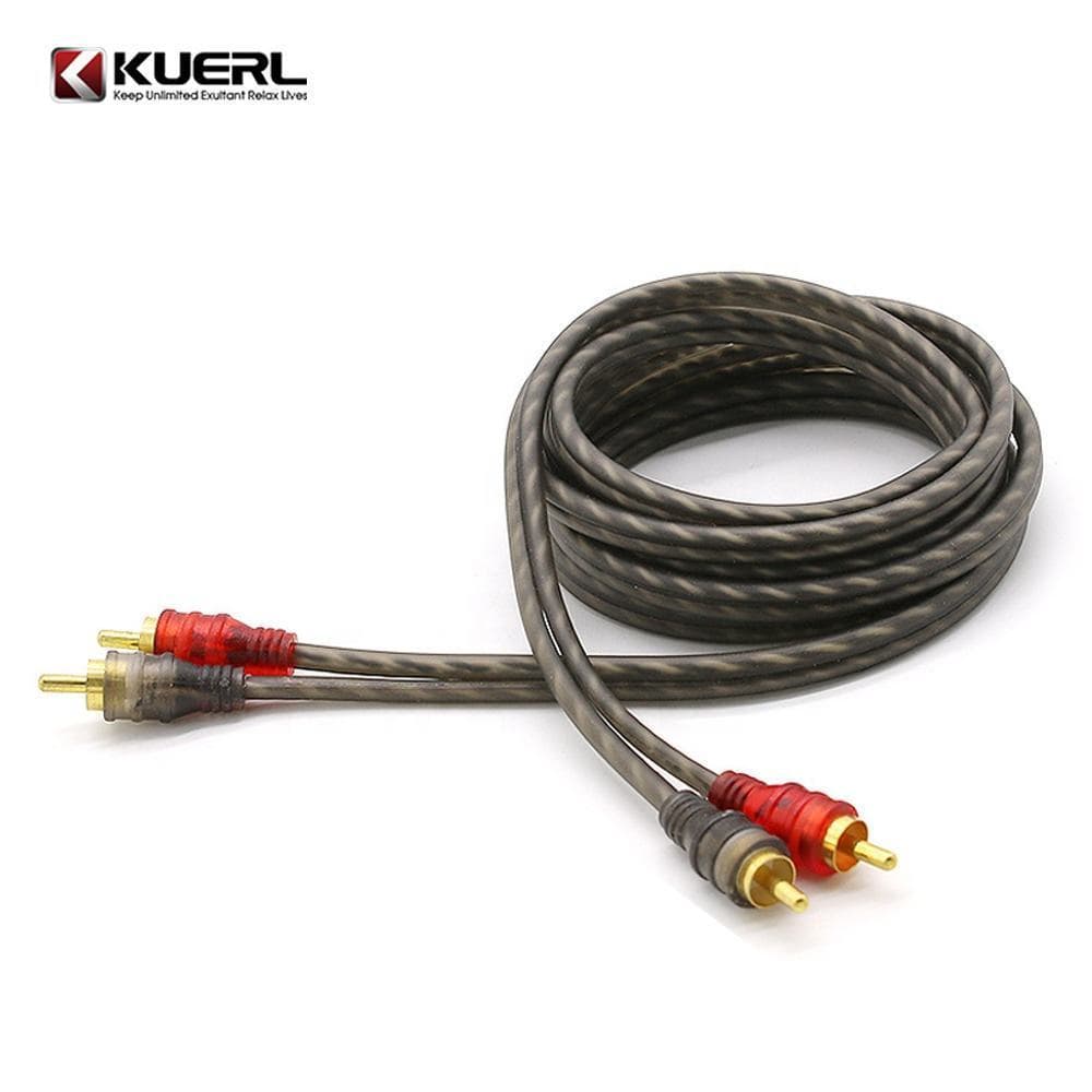 Kabel RCA 5 Meter KUERL Original Audio Mobil OFC Male to Male 7