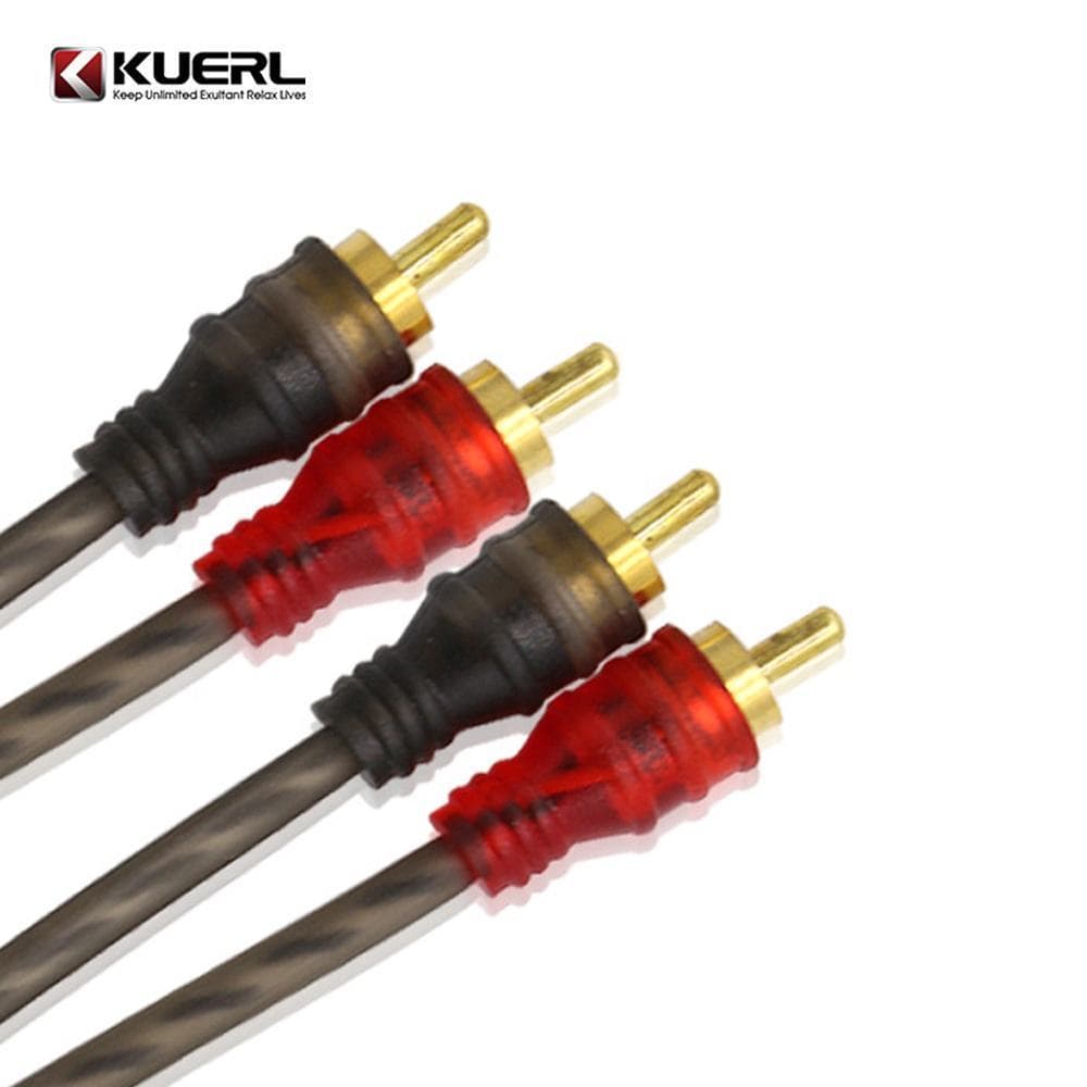 Kabel RCA 5 Meter KUERL Original Audio Mobil OFC Male to Male 5