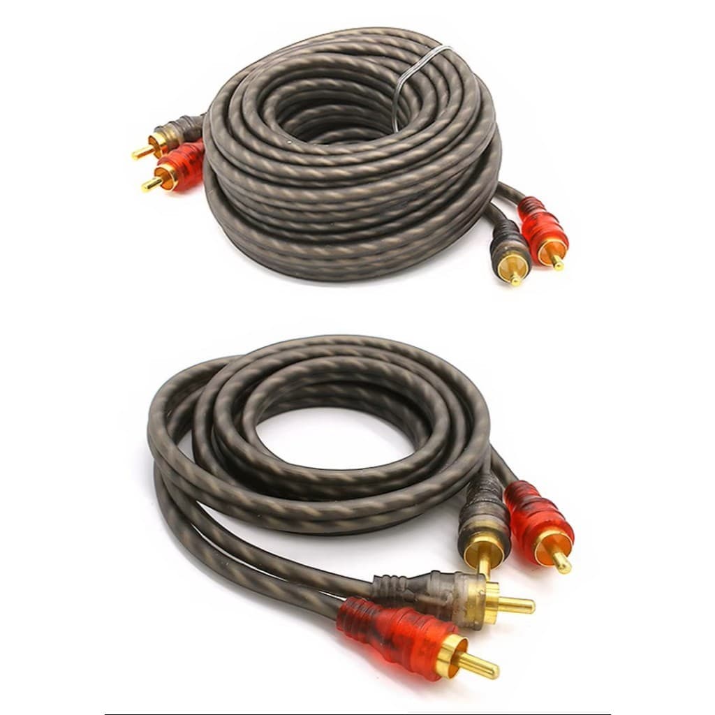 Kabel RCA 5 Meter KUERL Original Audio Mobil OFC Male to Male 2
