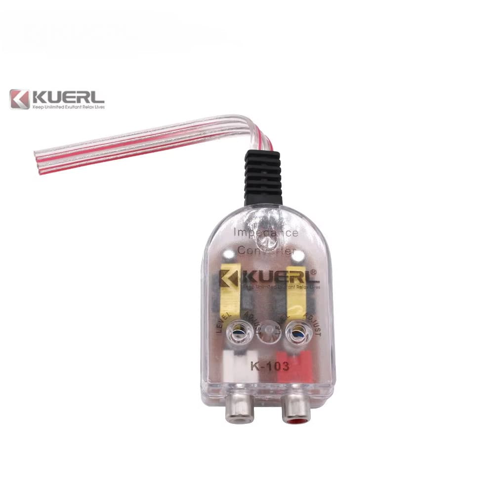 Konverter High to Low RCA KUERL K-103 Audio Mobil (Trafo / Resistor)