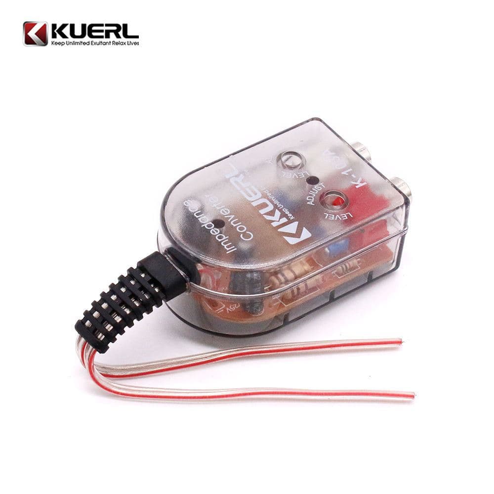 Konverter High to Low RCA KUERL K-103 Audio Mobil (Trafo / Resistor) 11