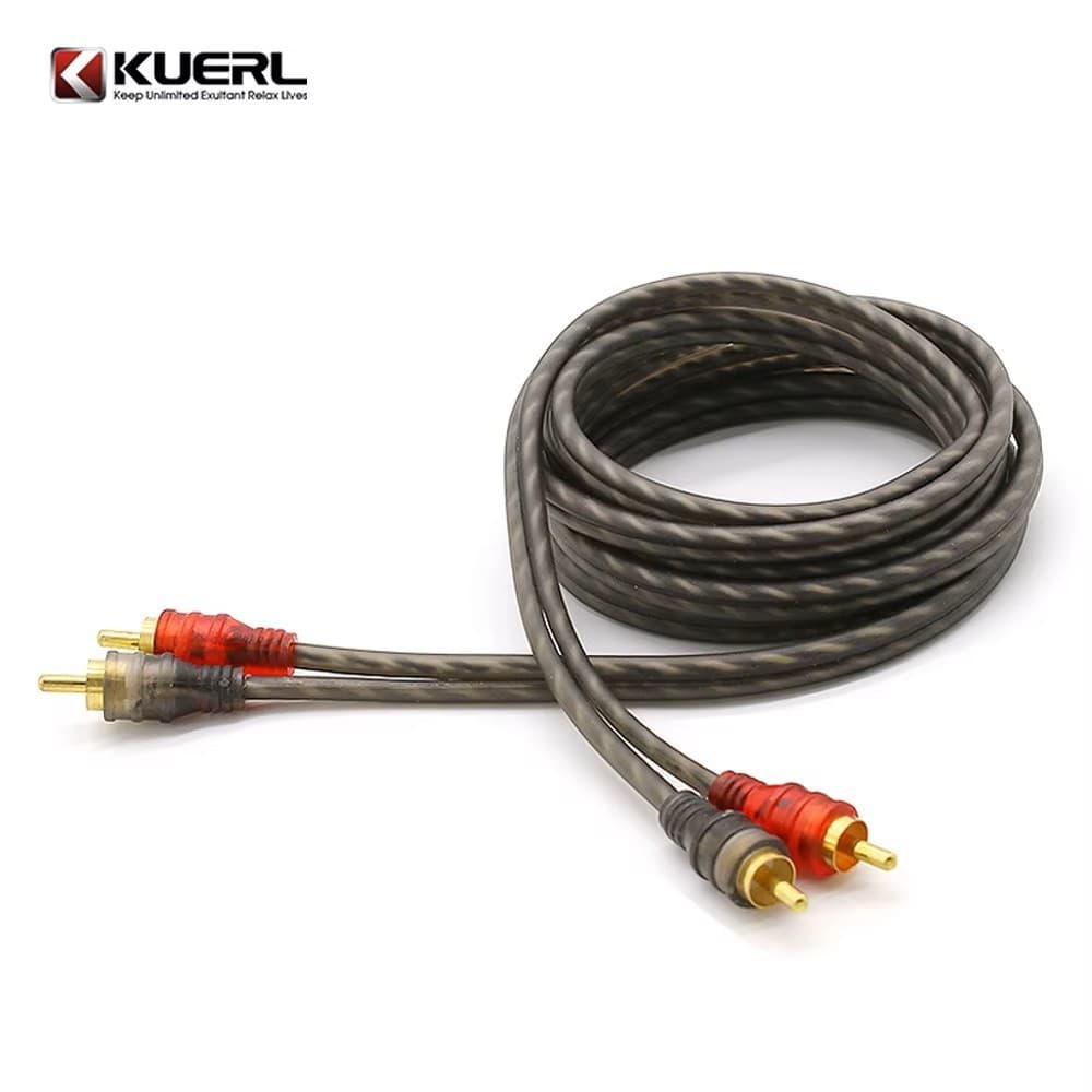 Kabel RCA 5 Meter KUERL Original Audio Mobil OFC Male to Male 3