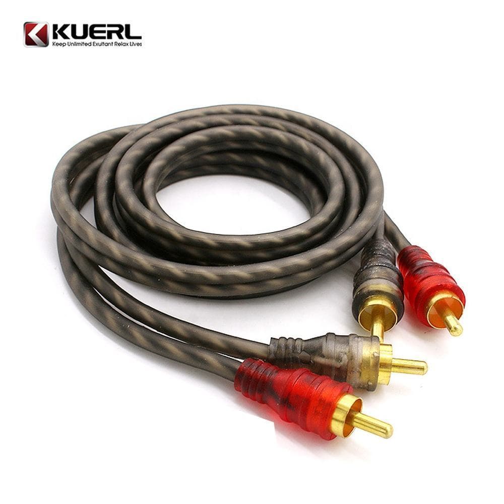 Kabel RCA 5 Meter KUERL Original Audio Mobil OFC Male to Male 6