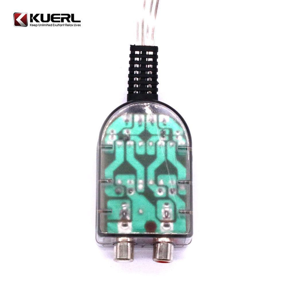 Konverter High to Low RCA KUERL K-103 Audio Mobil (Trafo / Resistor) 7