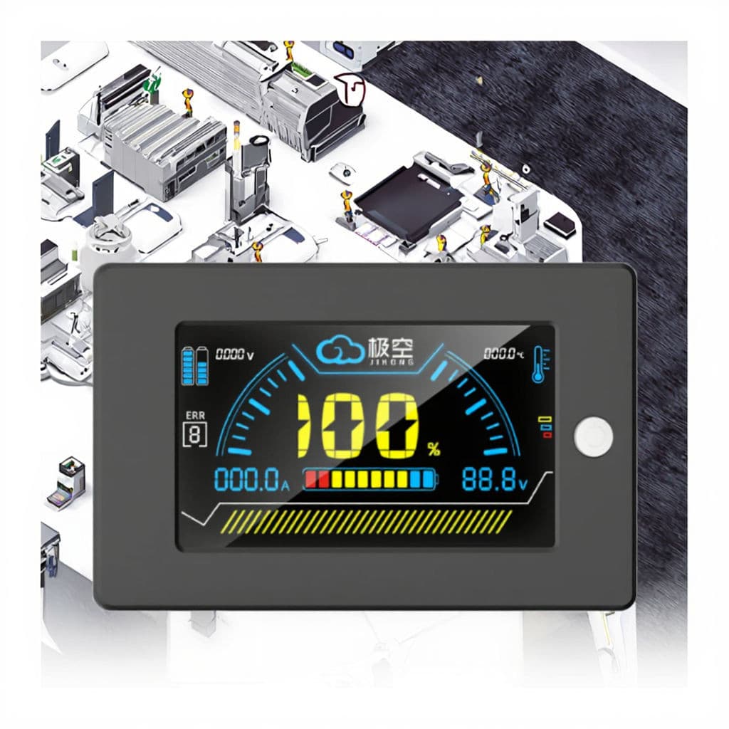 LCD Display BMS Jikong 3,2 Inch Original untuk Smart BMS JK 6