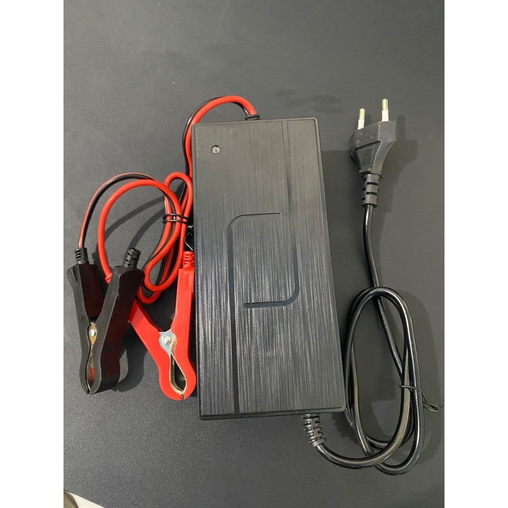 Charger Baterai LiFePO4 12V 14,6V 5A / 10A dengan Kipas & Auto Cut Off 3