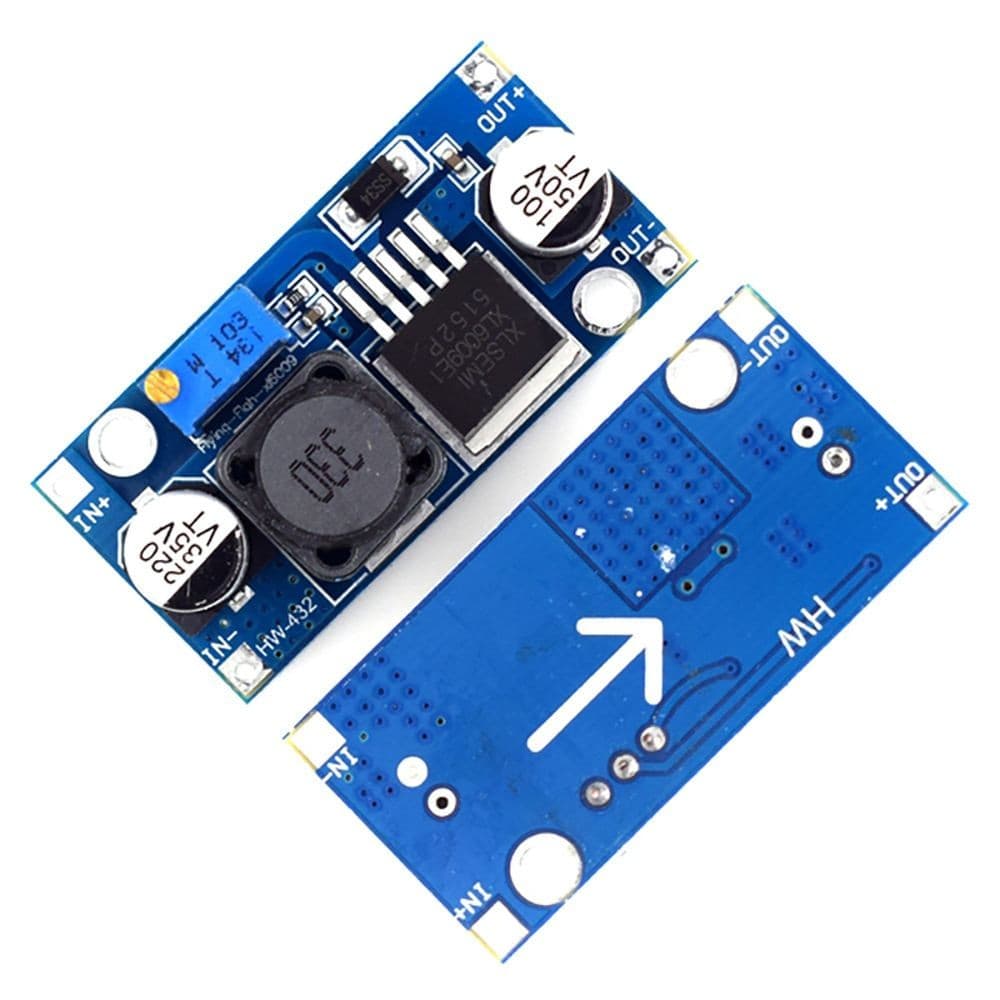 Modul Step Up XL6009 & Step Down LM2596 DC-DC Converter Adjustable 4