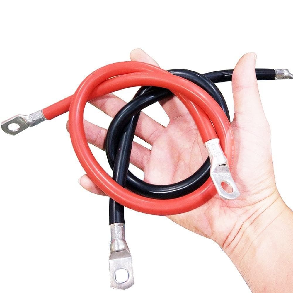 Kabel 6 AWG 30 cm + Skun untuk Baterai, Inverter & Panel Surya 7