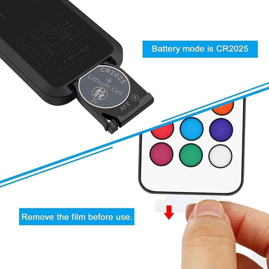 Remote Control RF 21 Tombol Controller LED Pixel WS2812B WS2811 DC 5-24V 8