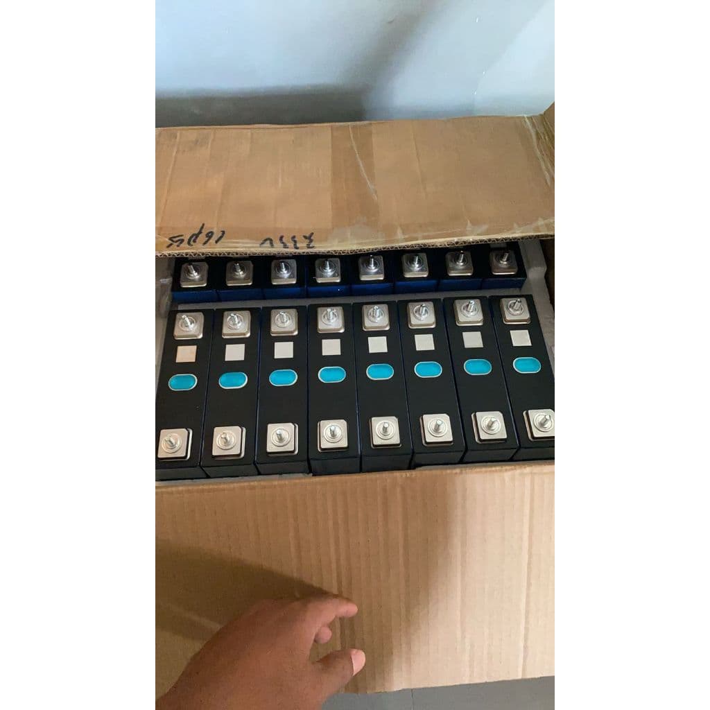 Baterai LiFePO4 3,2V 100Ah Cell Baru Grade A ANCHI Prismatic 7