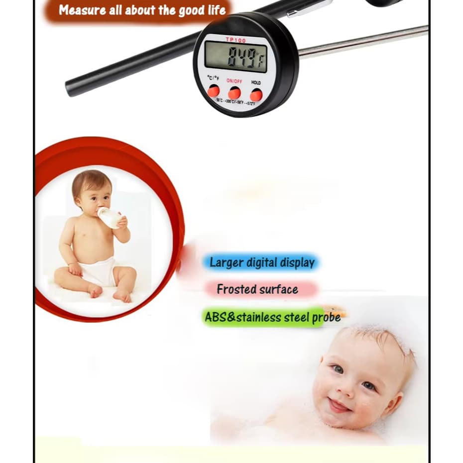 Termometer Digital Makanan TP100 Probe Stainless -50 s/d 300°C 9