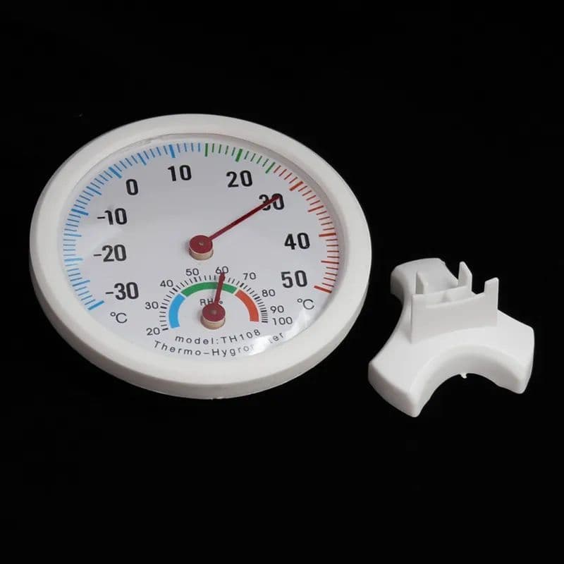 Termometer Hygrometer Analog Pengukur Suhu & Kelembapan Ruangan 9