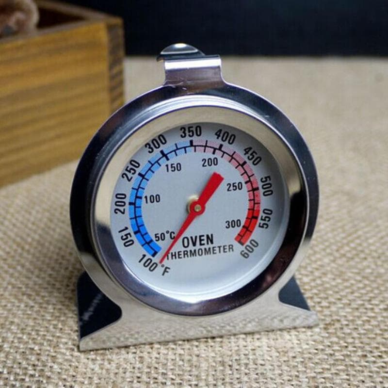 Termometer Oven Analog Stainless Steel 50-300°C untuk Baking & Memasak 7