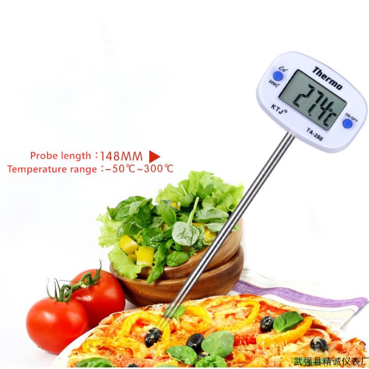 Termometer Makanan Digital -50 s/d 300°C Auto Off untuk Masak, Susu, Kopi & Air 6