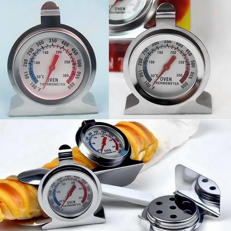 Termometer Oven Analog Stainless Steel 50-300°C untuk Baking & Memasak 3