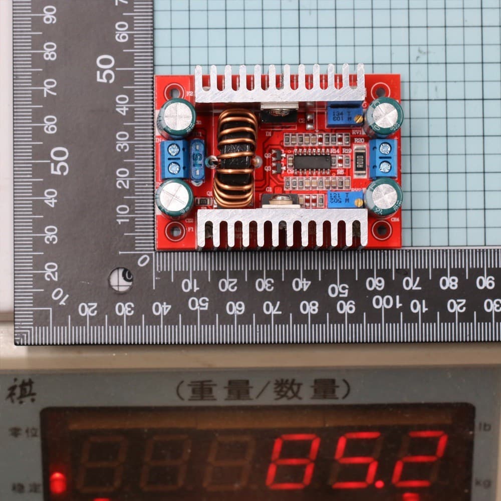 Modul Step Up Boost 400W 15A DC-DC SU-400W Constant Current 8,5-50V ke 10-60V 9