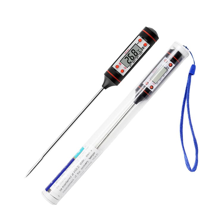 Termometer Digital Makanan & Minyak Goreng Stainless Steel 23 cm -50 s/d 300°C 7