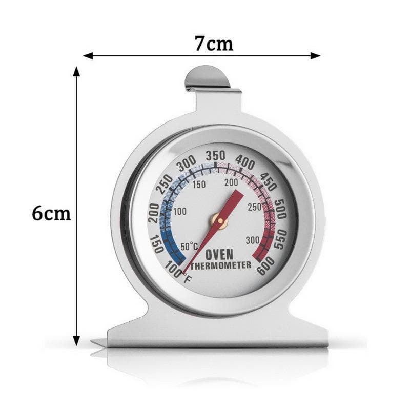 Termometer Oven Analog Stainless Steel 50-300°C untuk Baking & Memasak 9